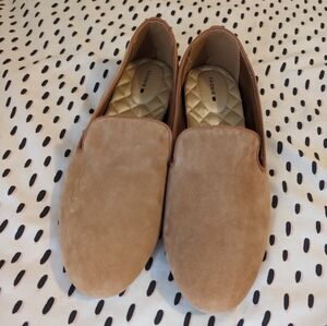 Birdies The Starling Tan Suede Loafers